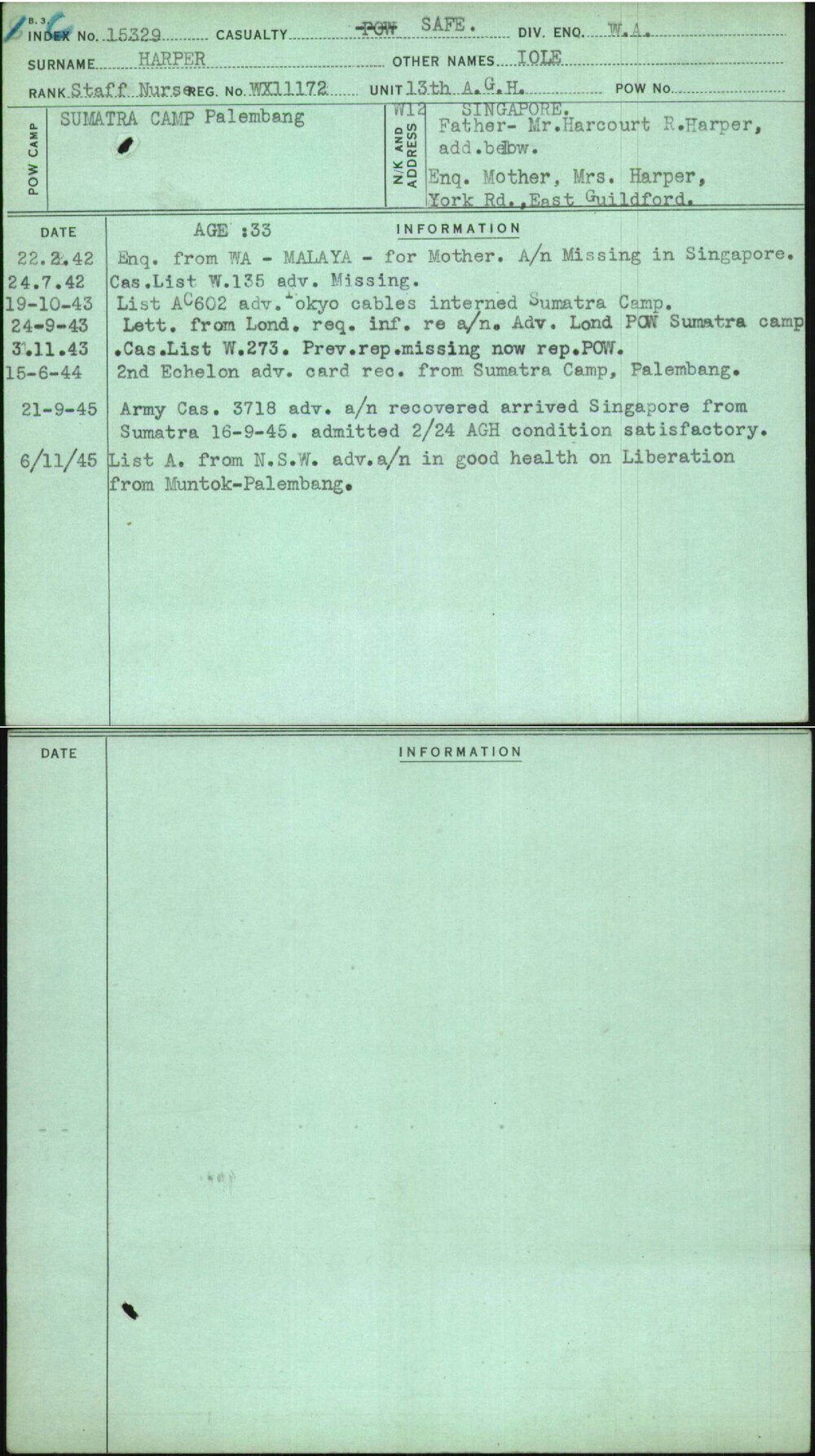 Harper, Iole, WX11172