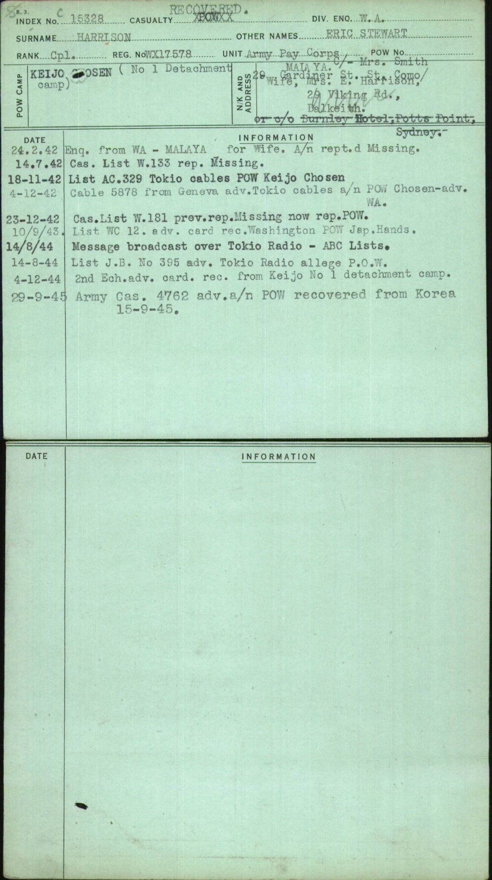 Harrison, Eric Stewart, WX17578