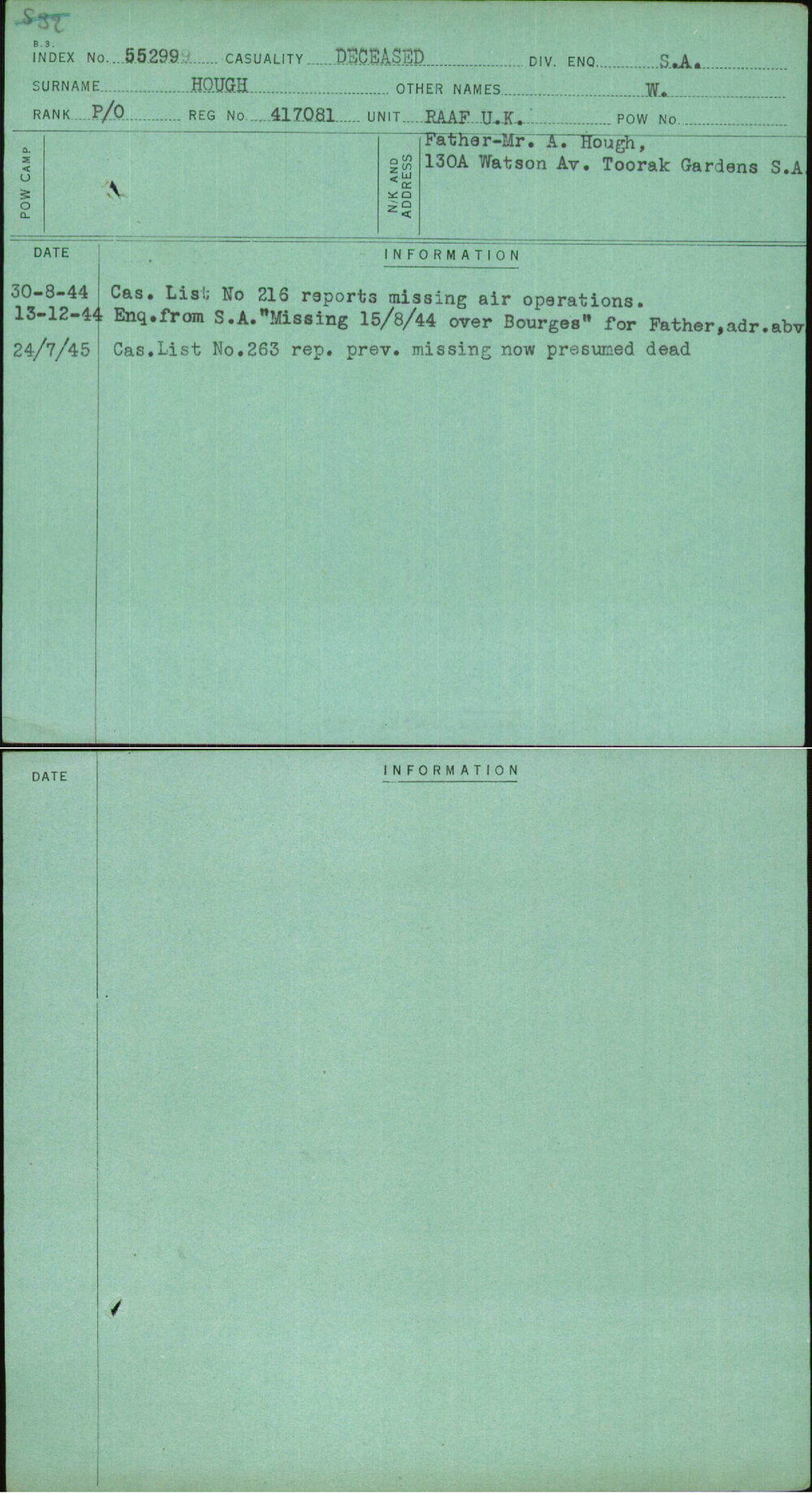 Hough, W, 417081