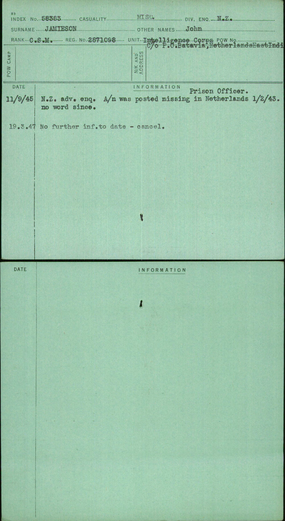 Jamieson, John, 2871098