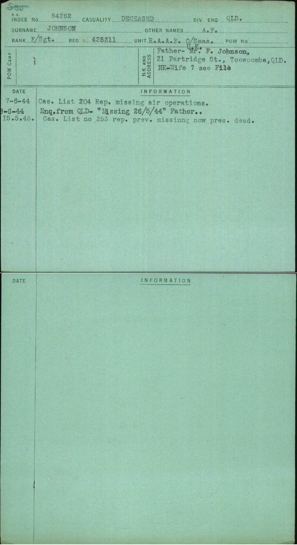 Johnson, A F, 425311