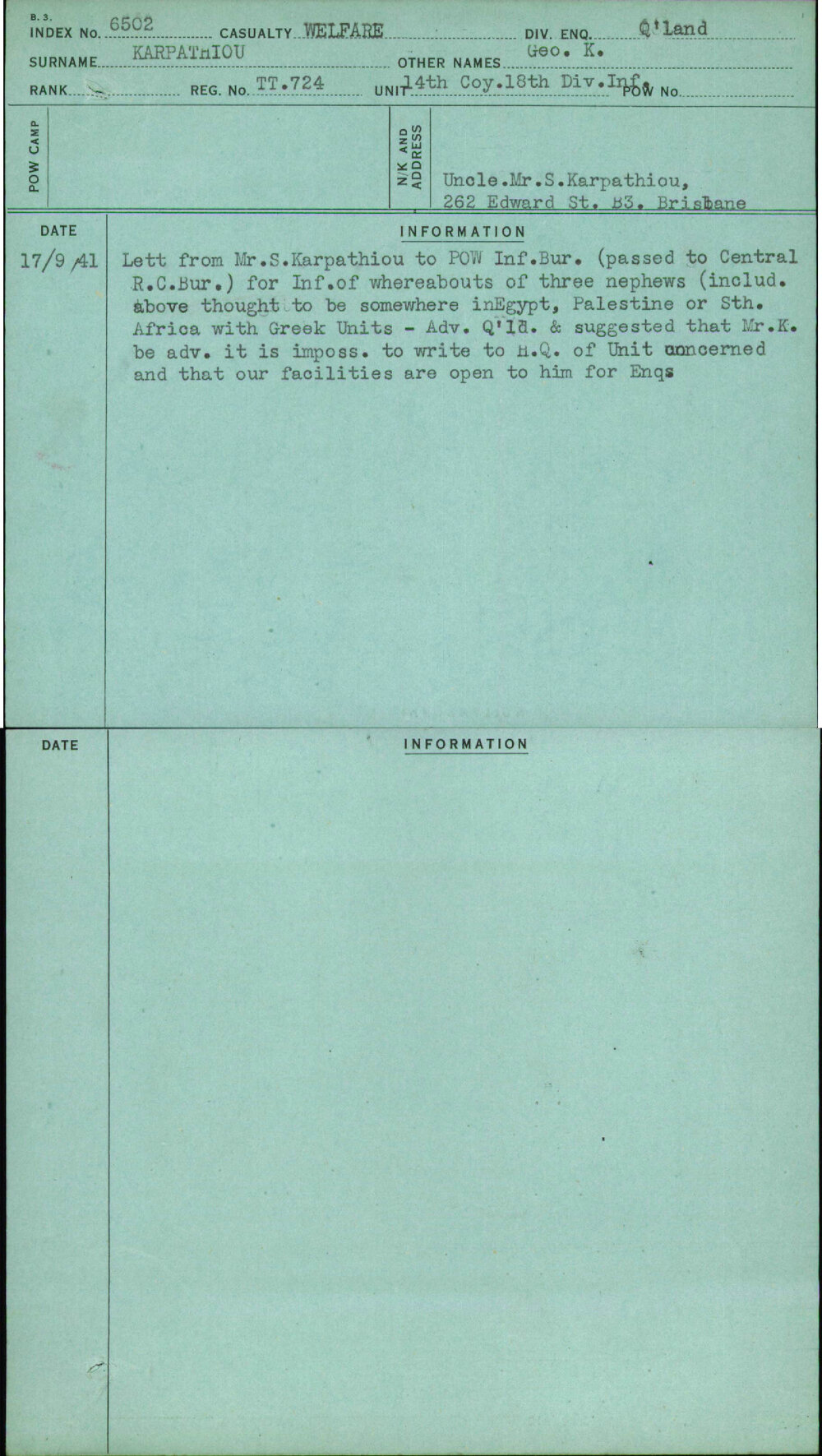 Karpathiou, Geo K, Tt724