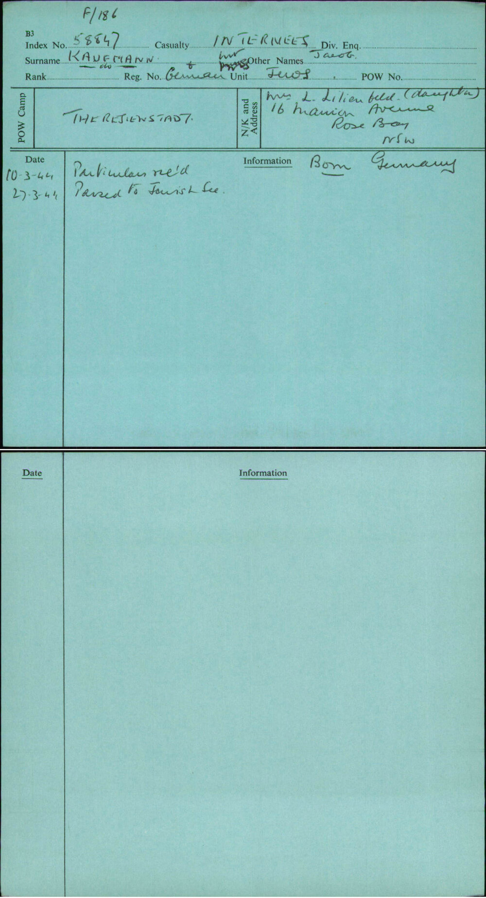 Kaufmann, Jacob, German