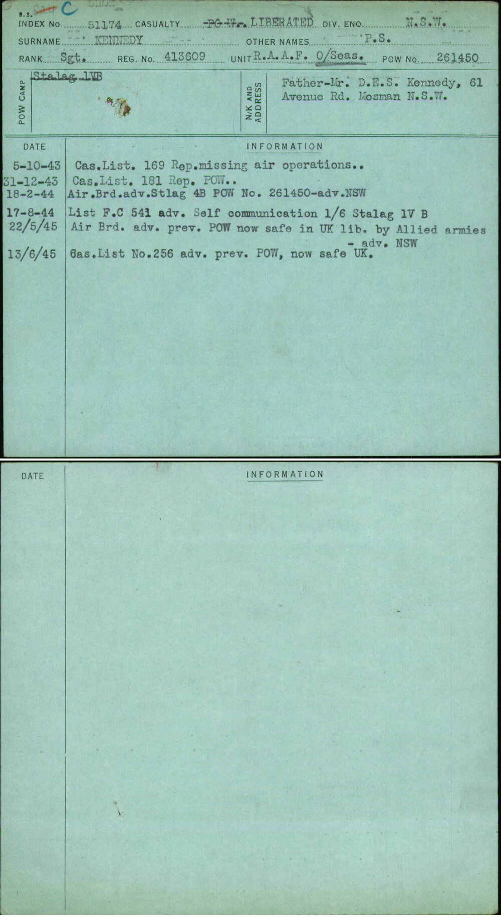 Kennedy, P S, 413609