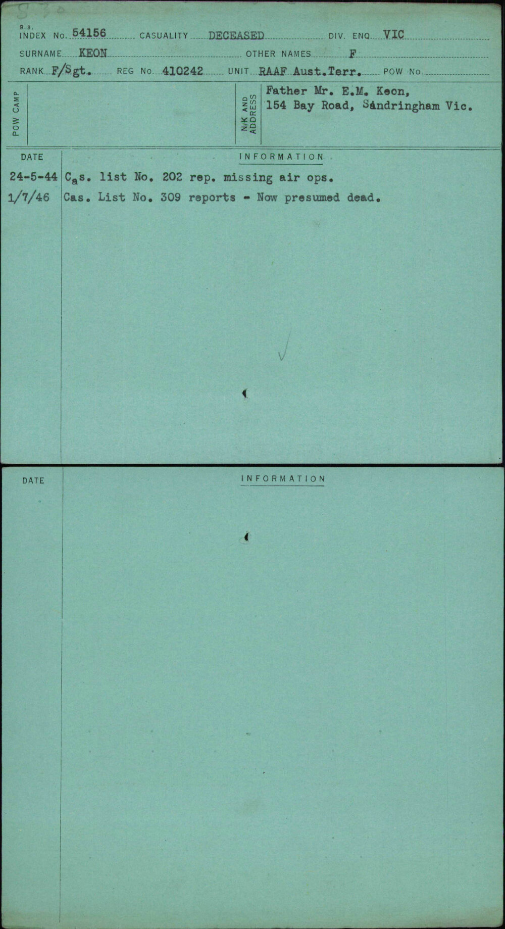 Keon, F, 410242
