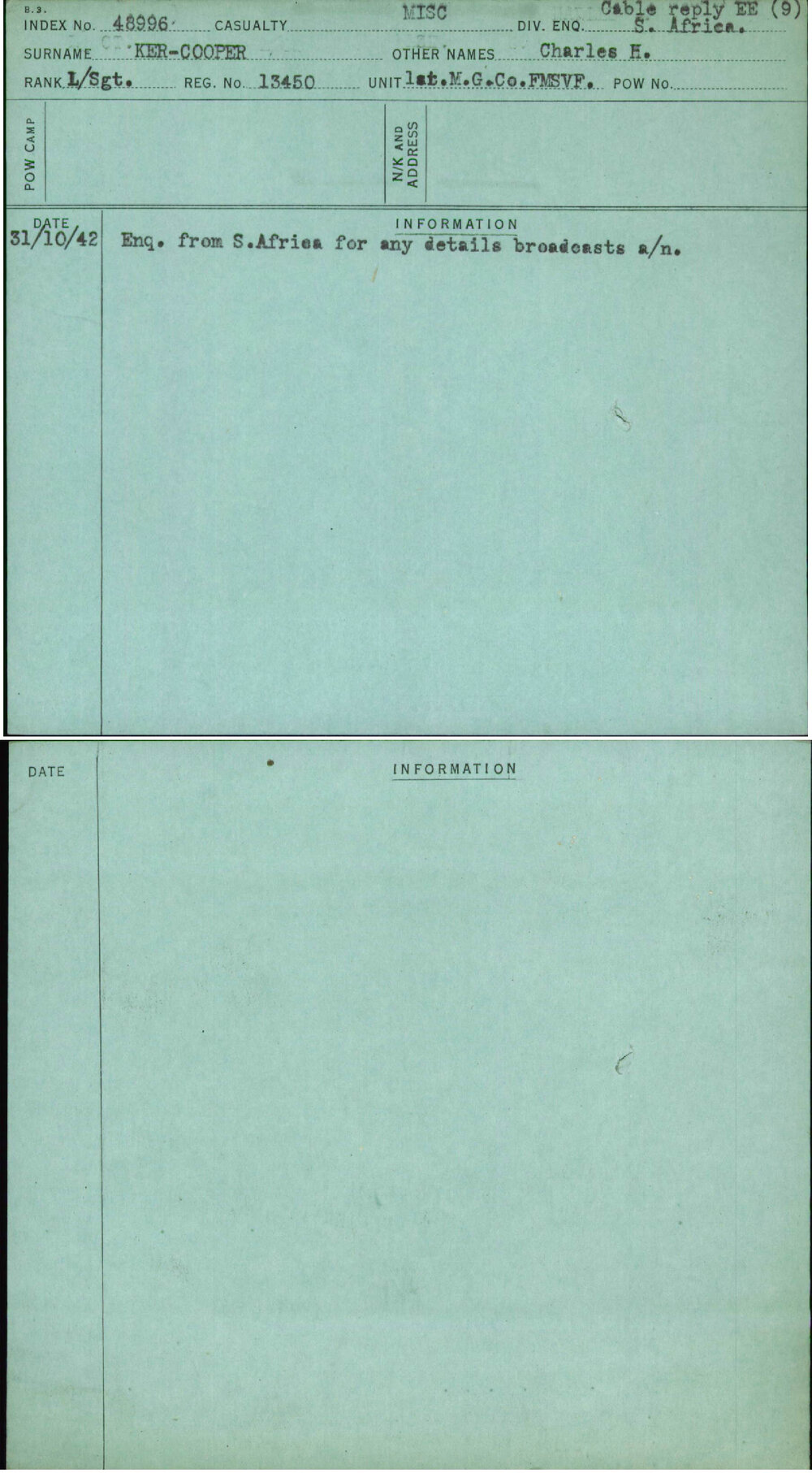 Ker-Cooper, Charles H, 13450