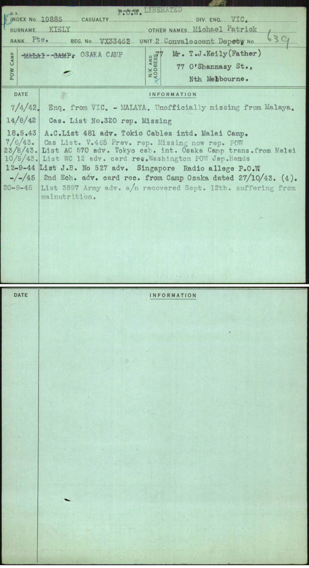 Kiely, Michael Patrick, VX33462