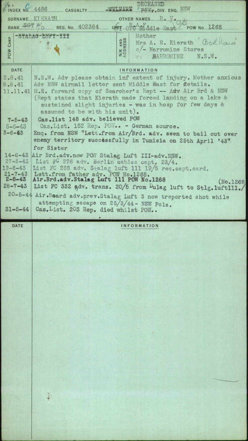 Kierath, R V, 402364