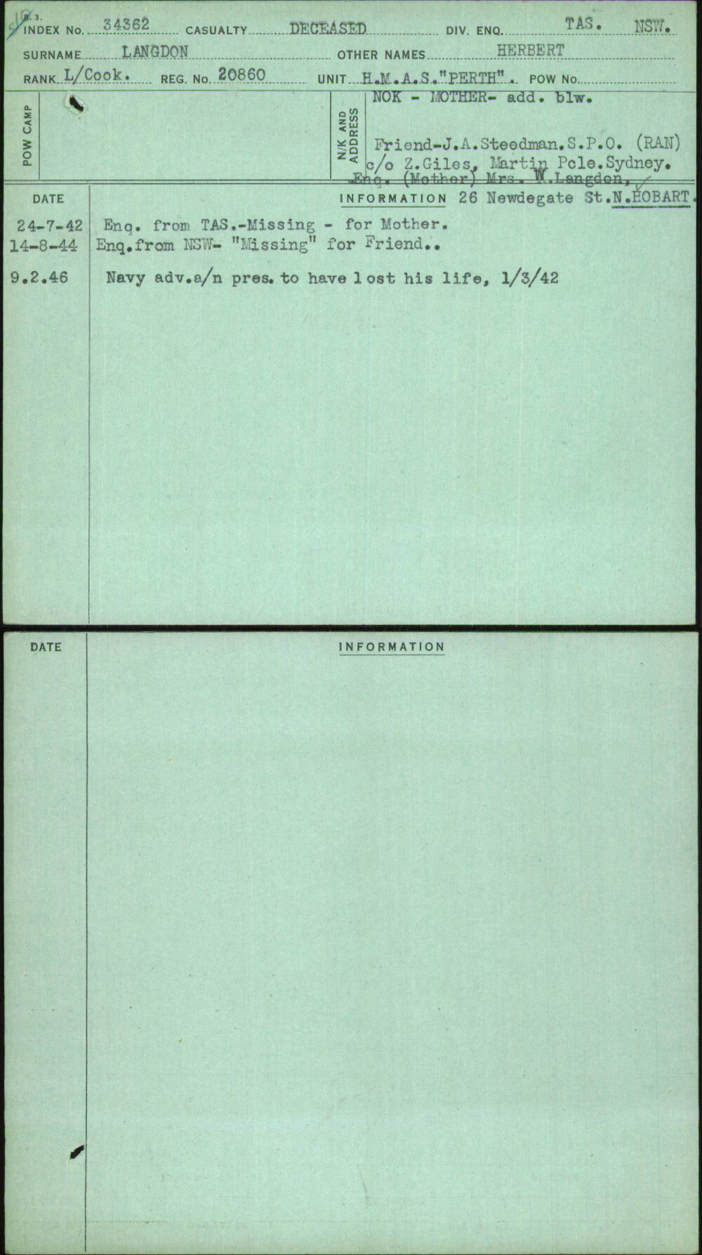 Langdon, Herbert, 20860