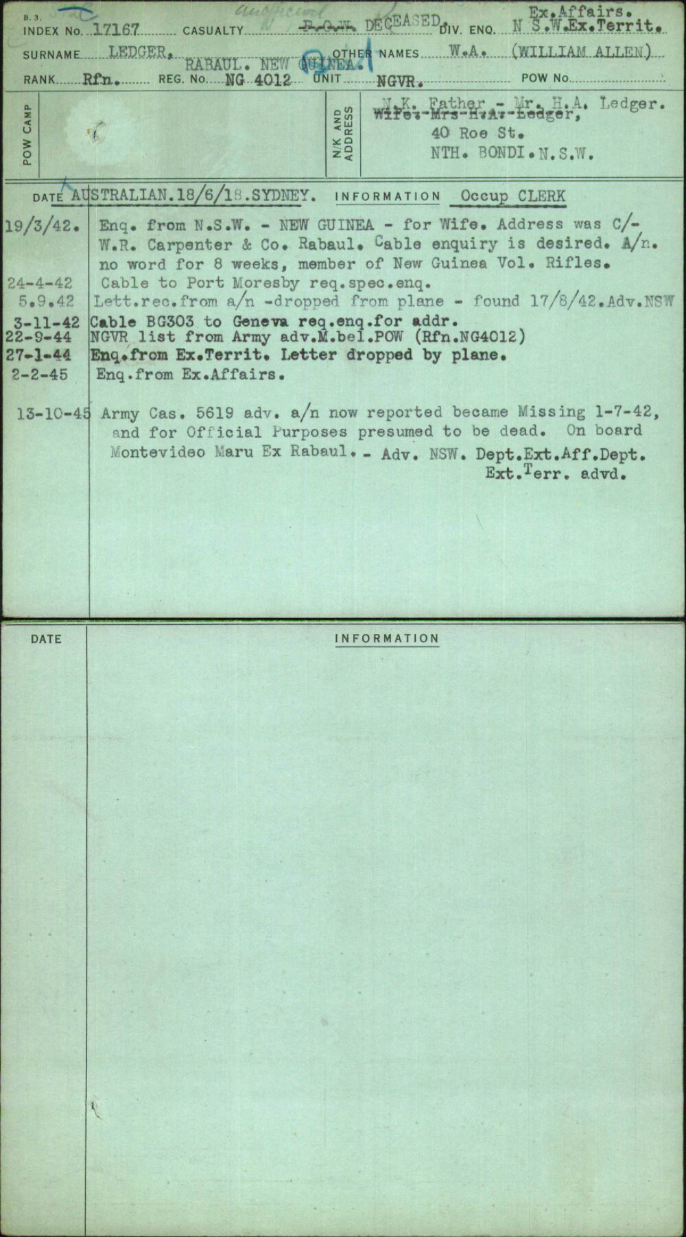 Ledger, W A (William Allen), Ng4012