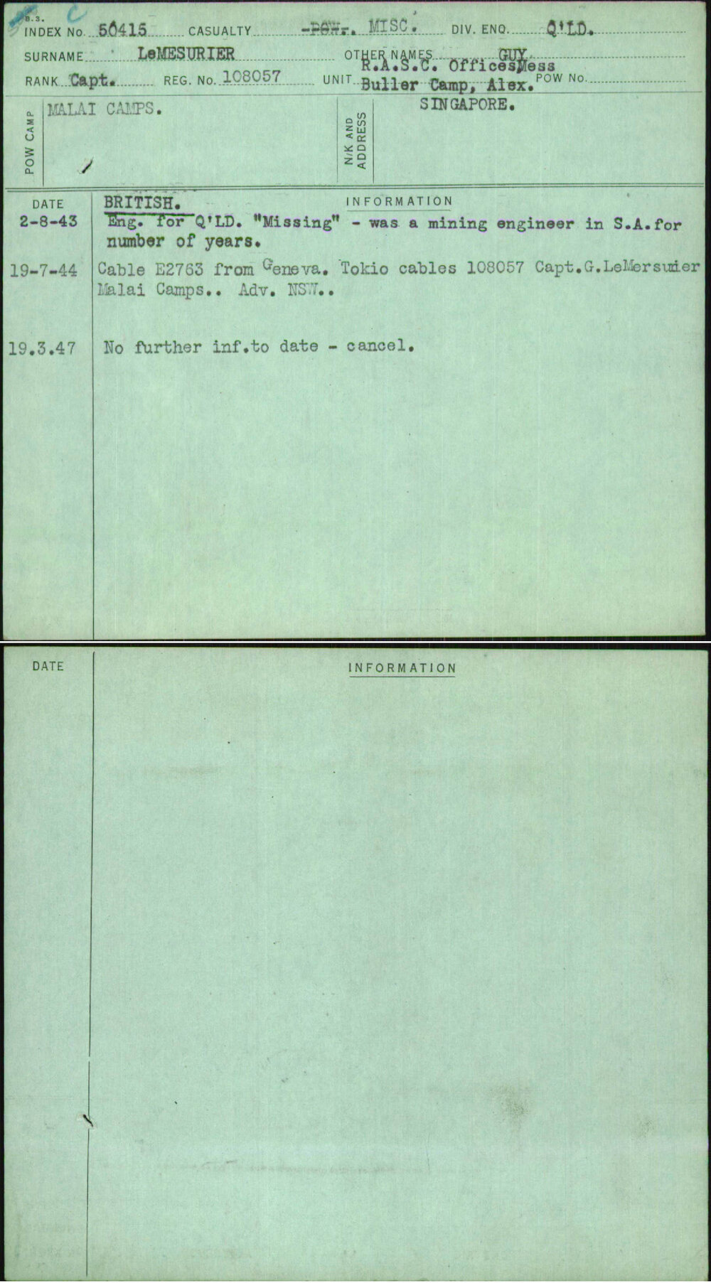 Lemesurier, Guy, 108057