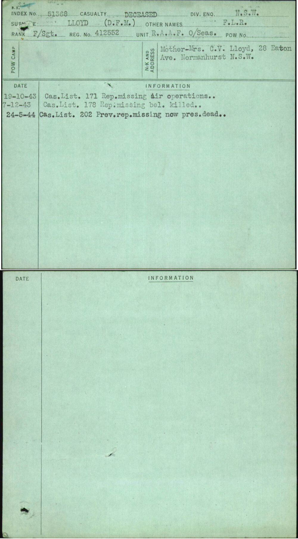 Lloyd (Dfm), F L R, 412552