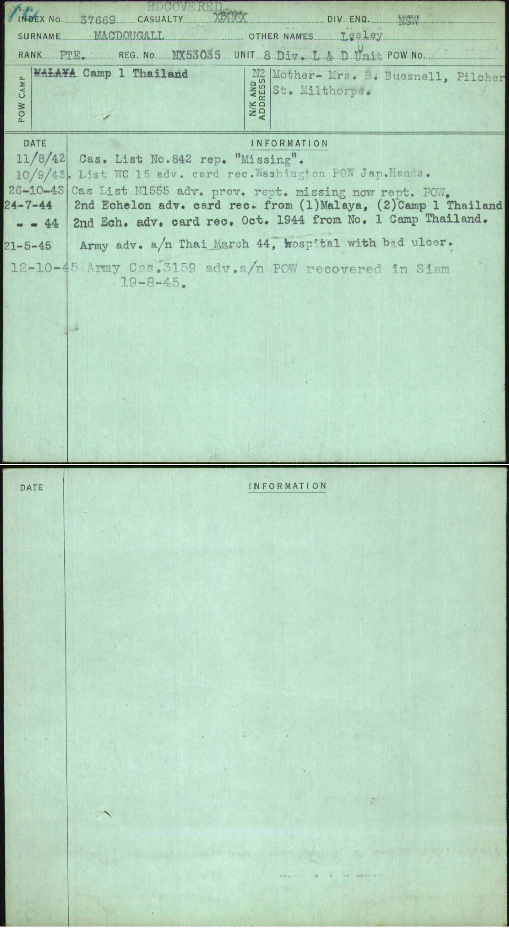 Macdougall, Lesley, NX53035