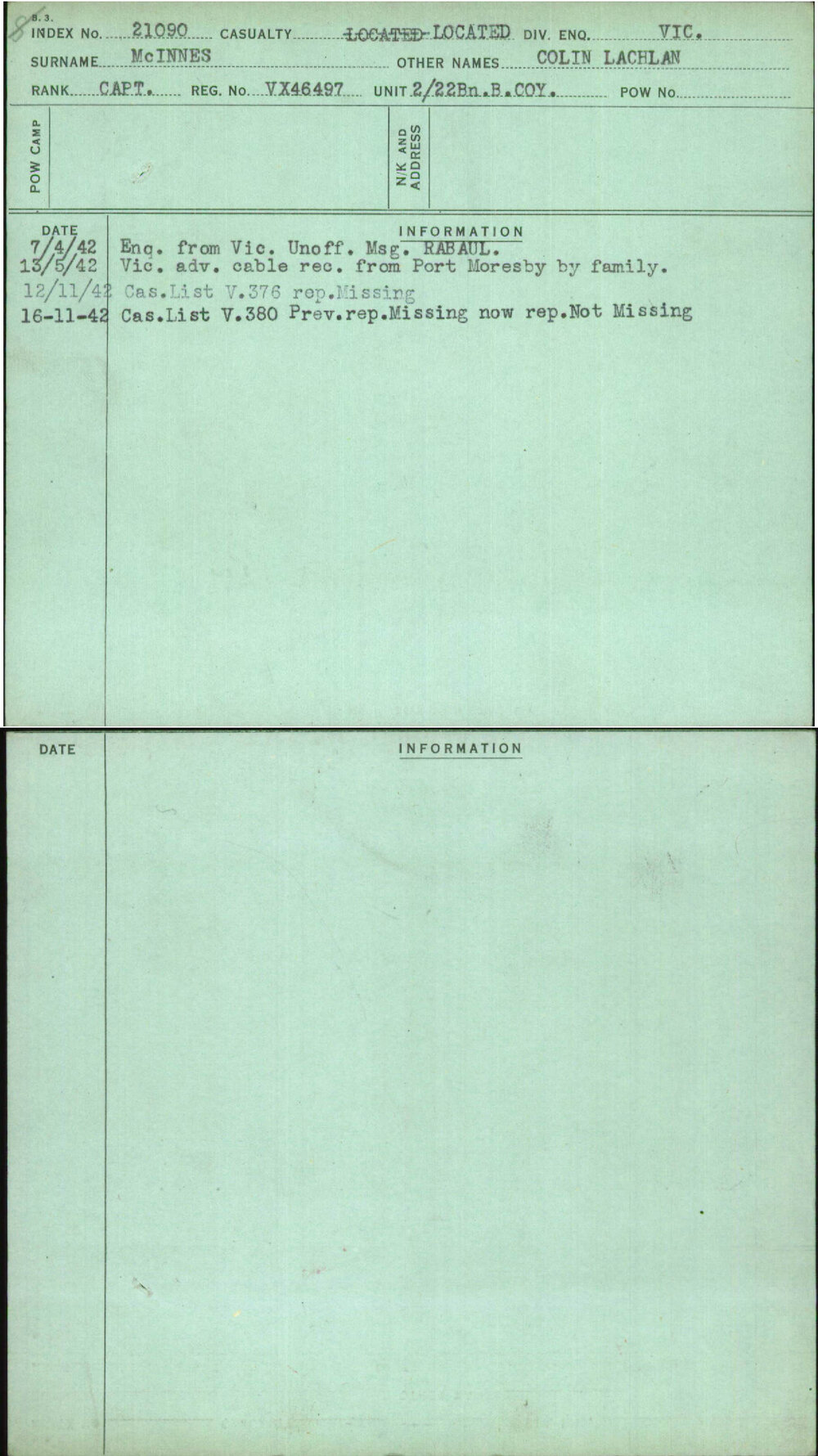 Mcinnes, Colin Lachlan, VX46497