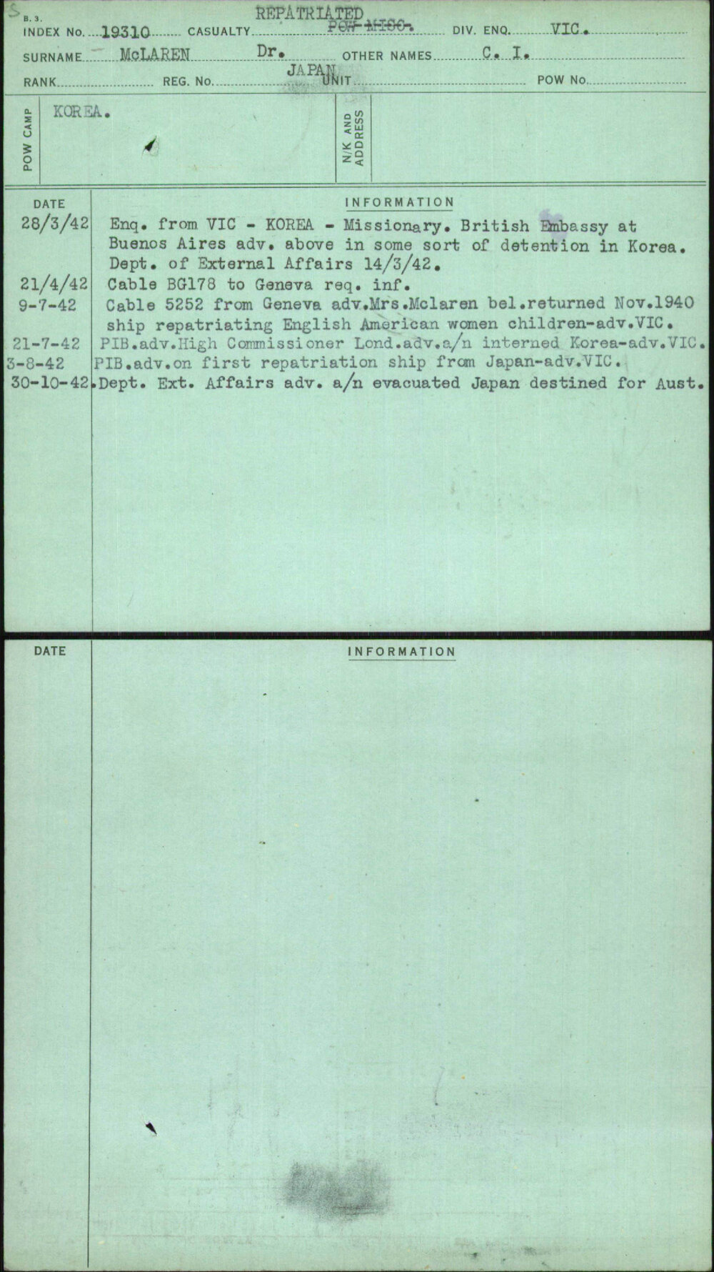 Mclaren Dr, C I, Japan