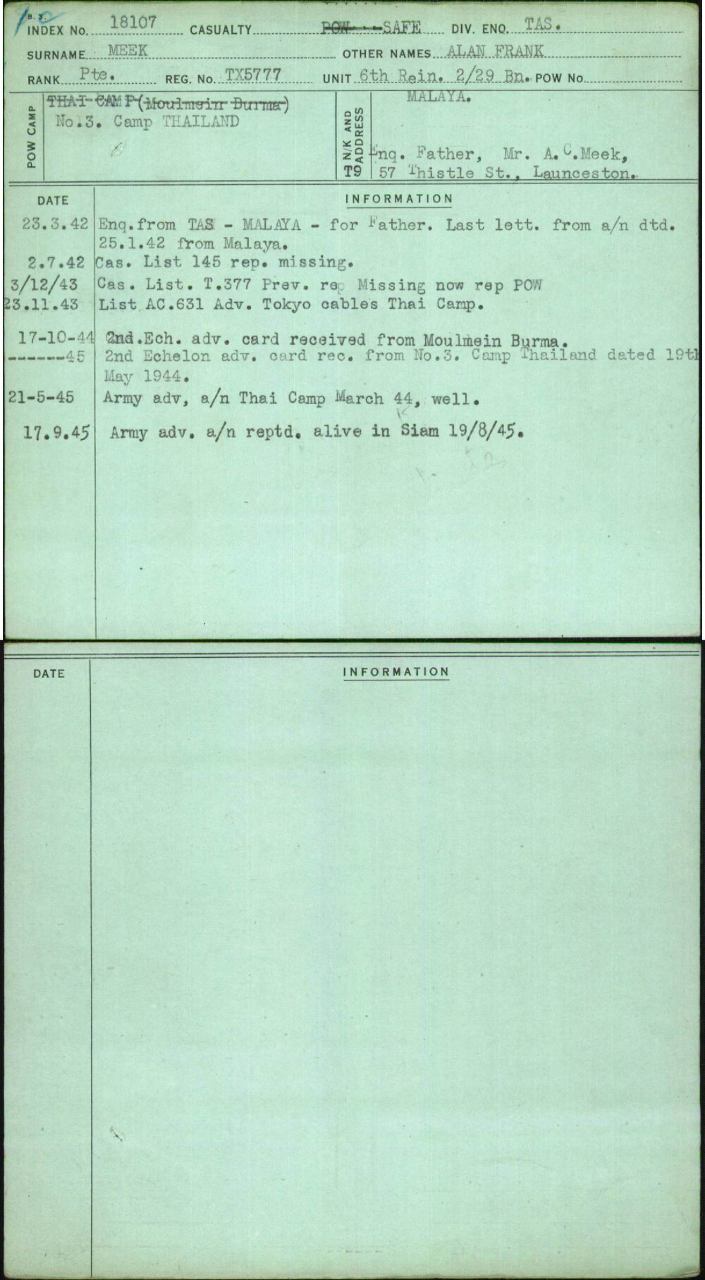 Meek, Alan Frank, TX5777