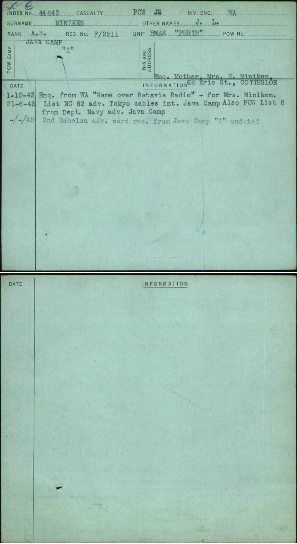 Miniken, J L, F-2511