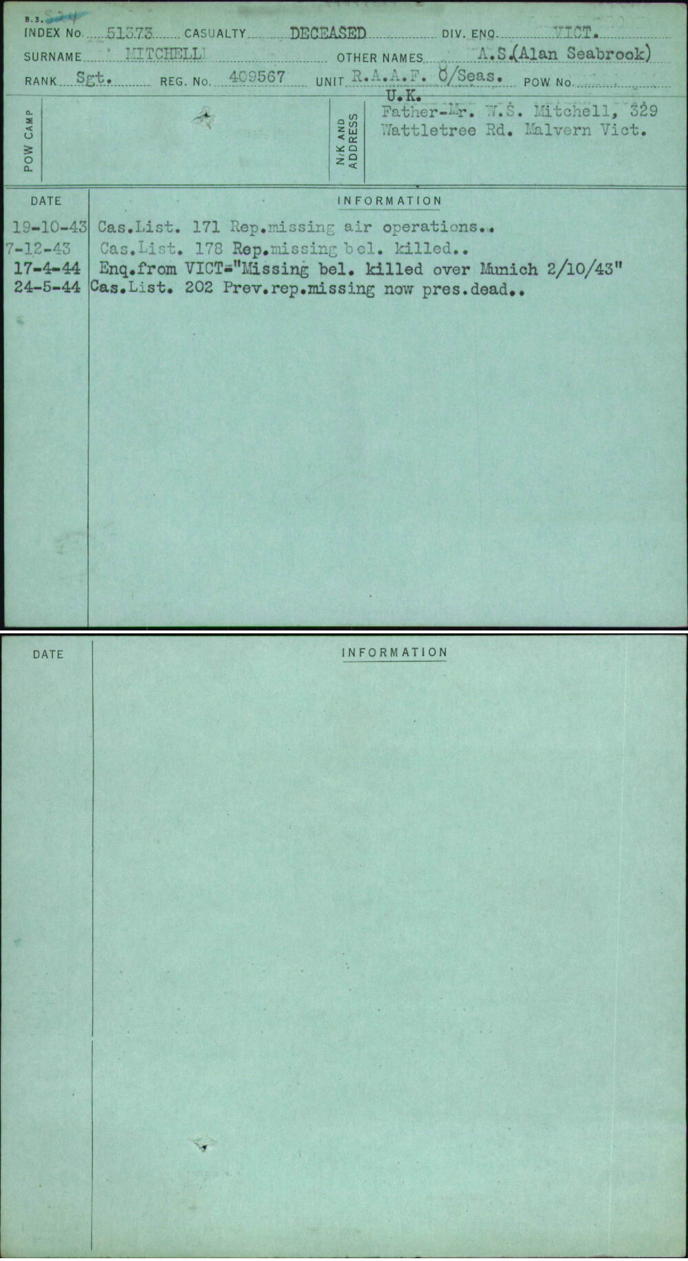 Mitchell, A S (Alan Seabrook), 409567