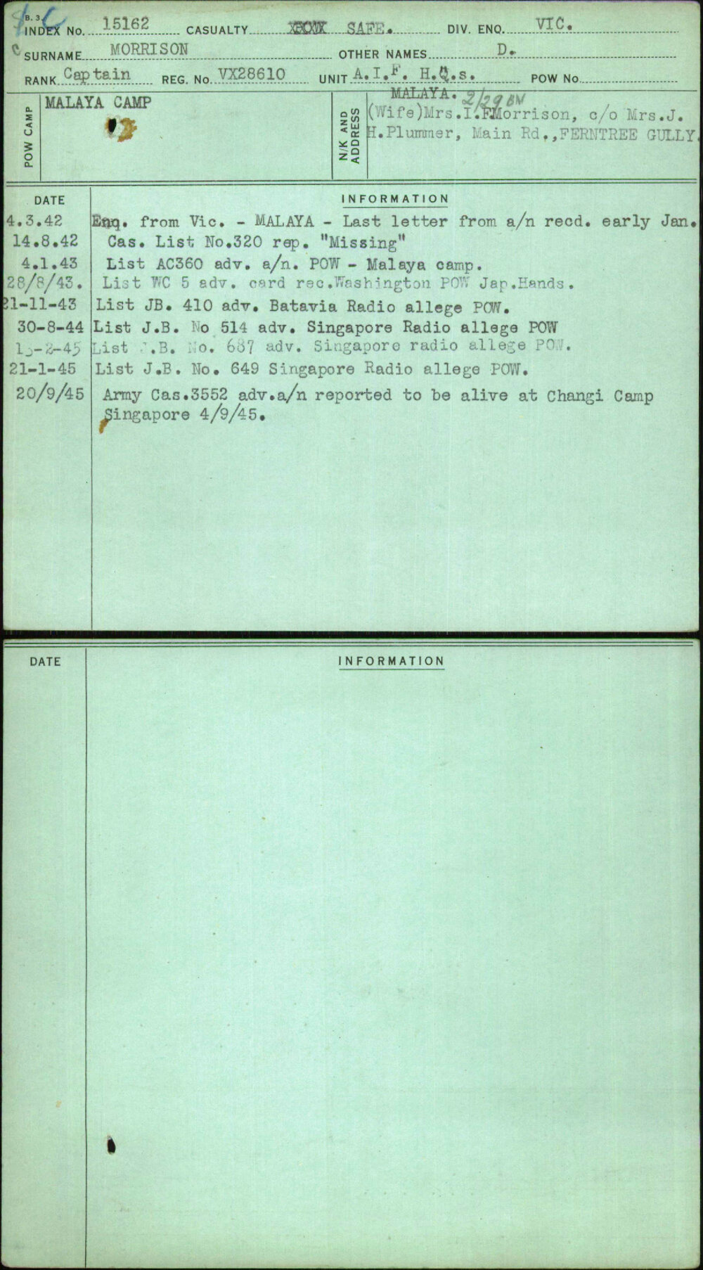Morrison, D, VX28610