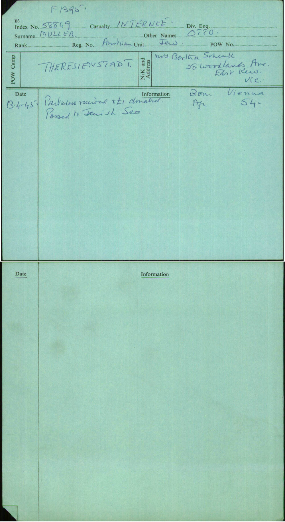 Muller, Otto, Austrian