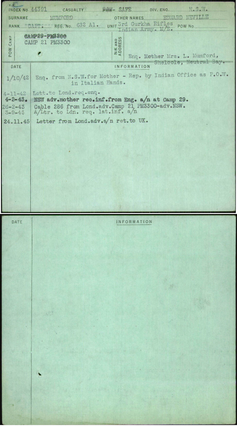 Mumford, Edward Neville, 632A1