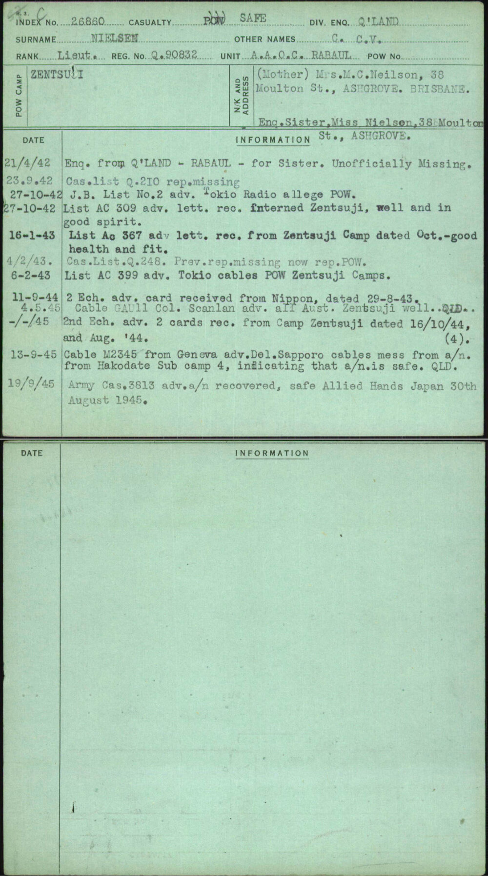 Nielsen, C C V, Q90832