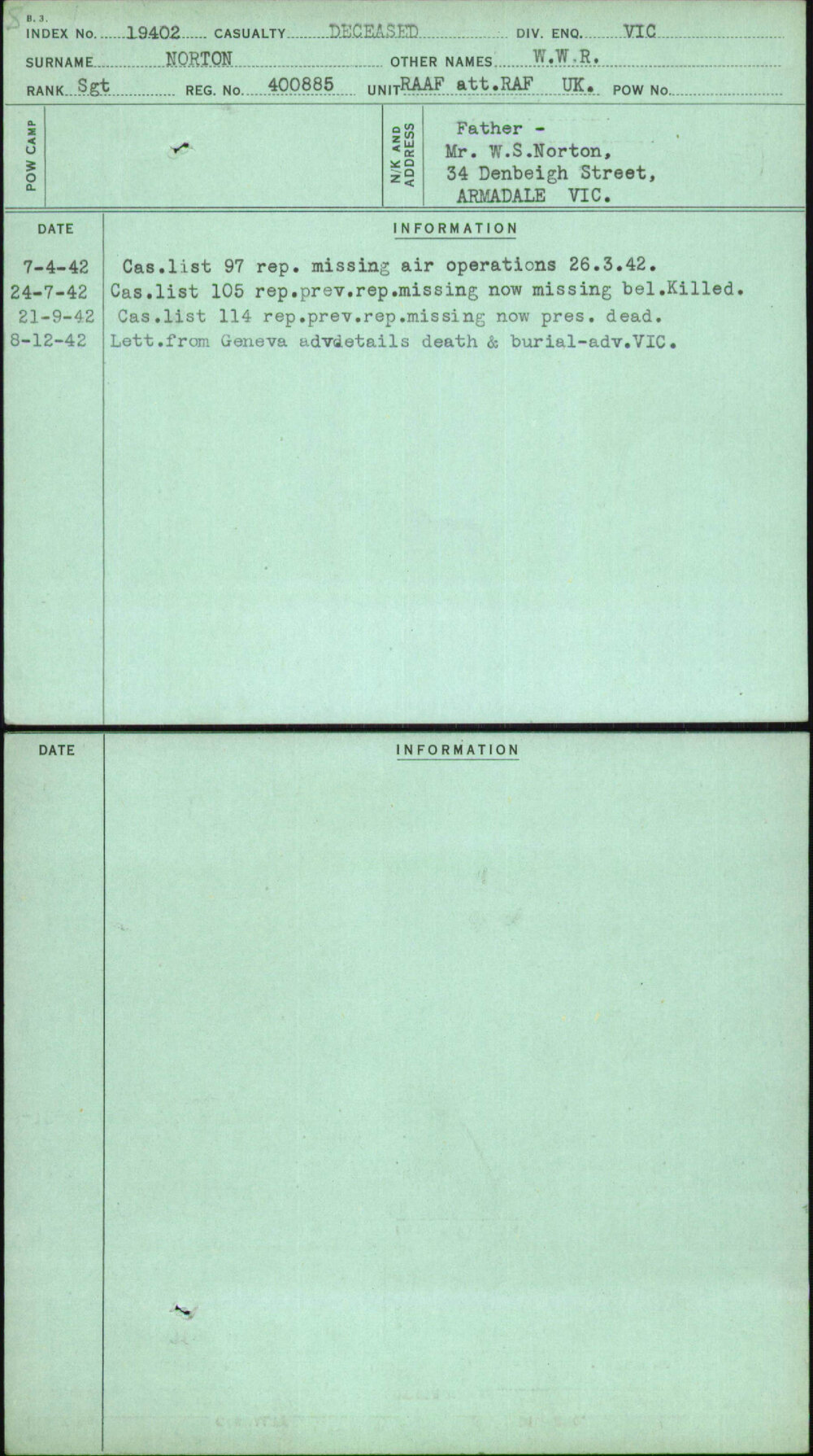 Norton, W W R, 400885