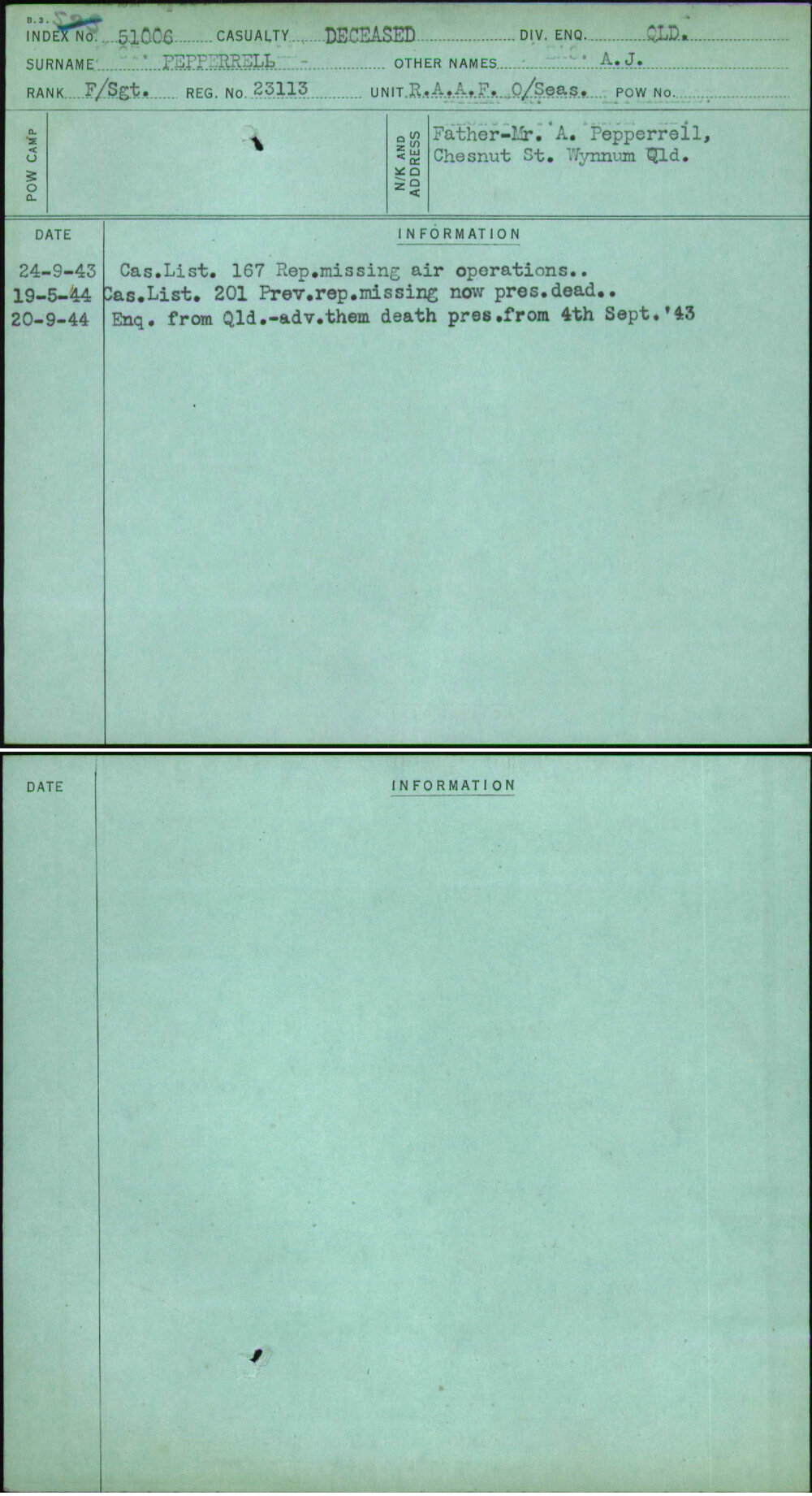 Pepperrell, A J, 23113