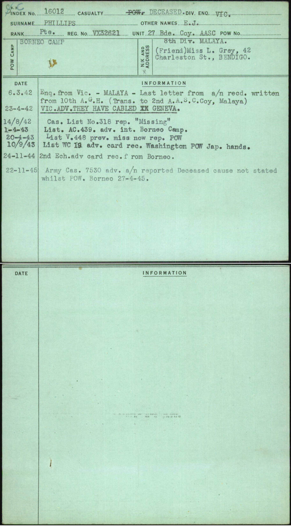 Phillips, E J, VX32621