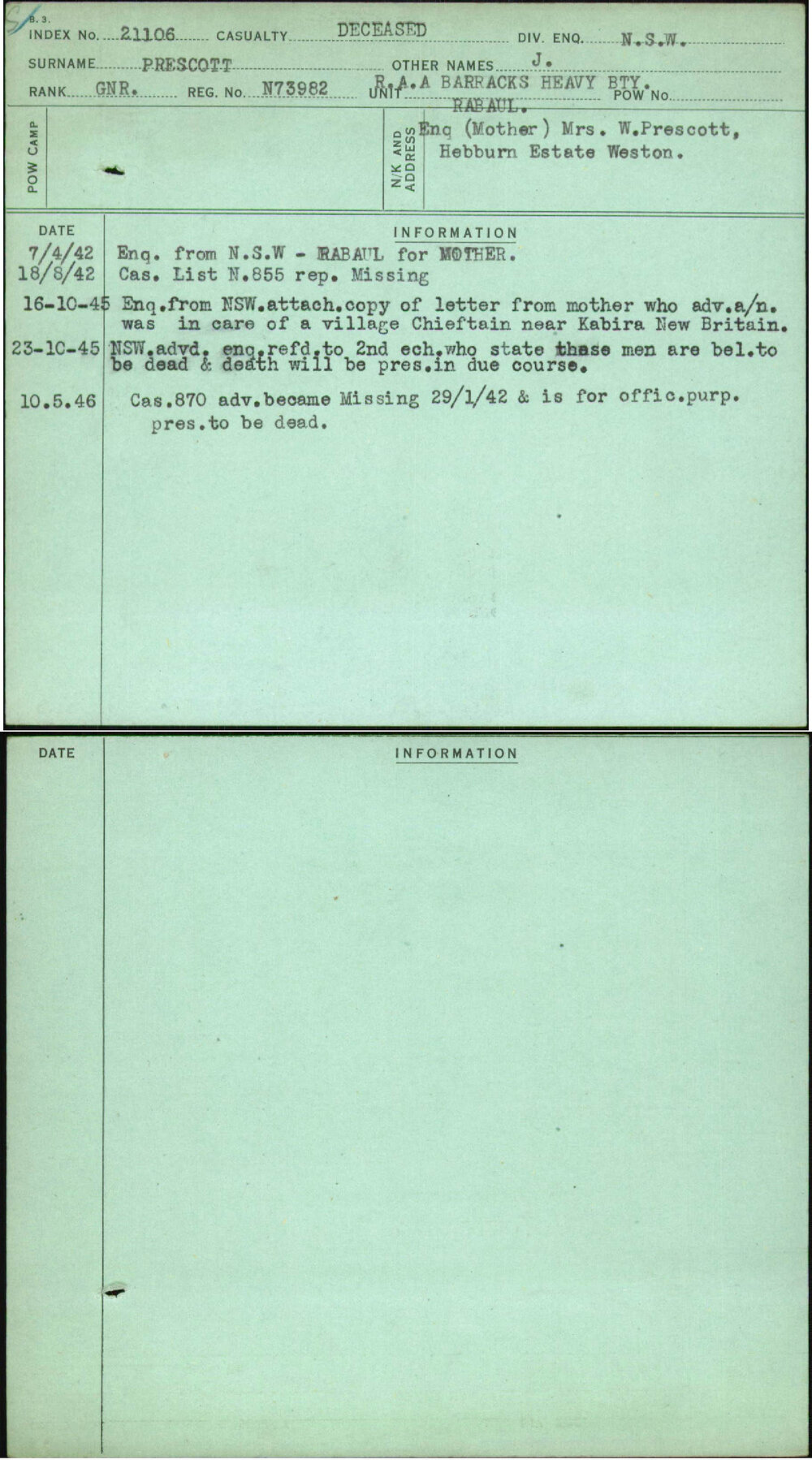 Prescott, J, N73982
