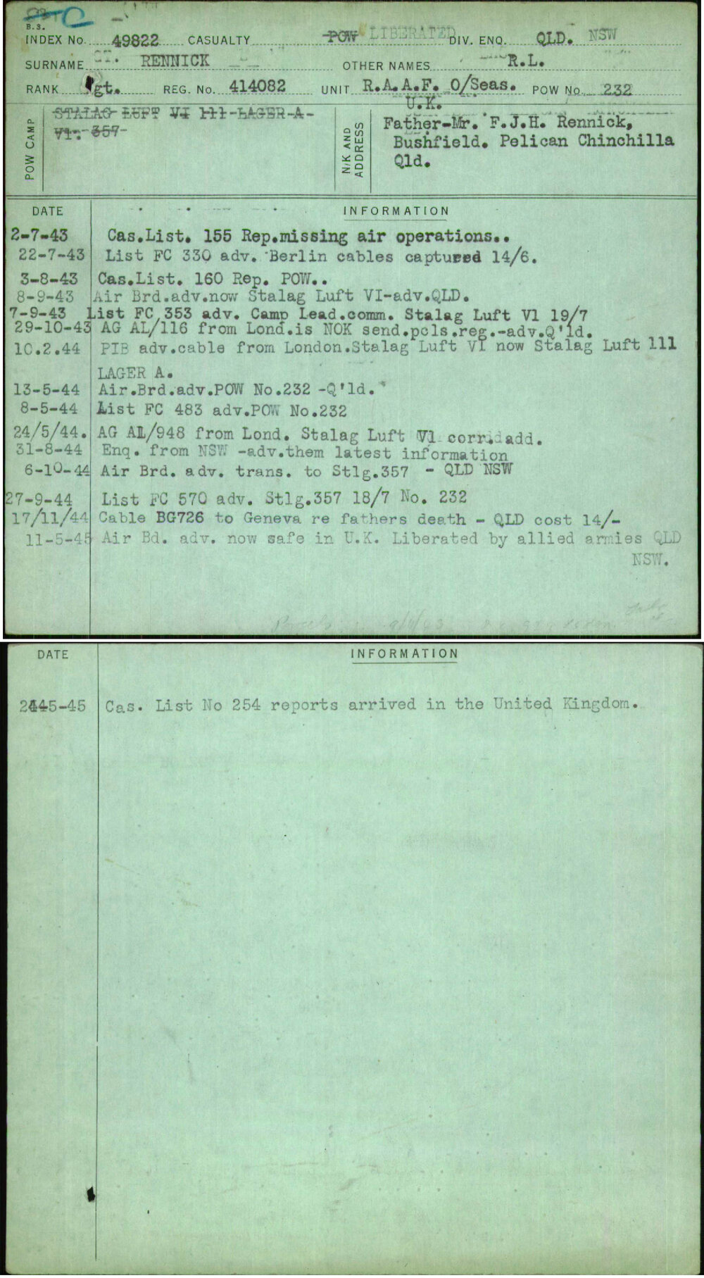 Rennick, R L, 414082