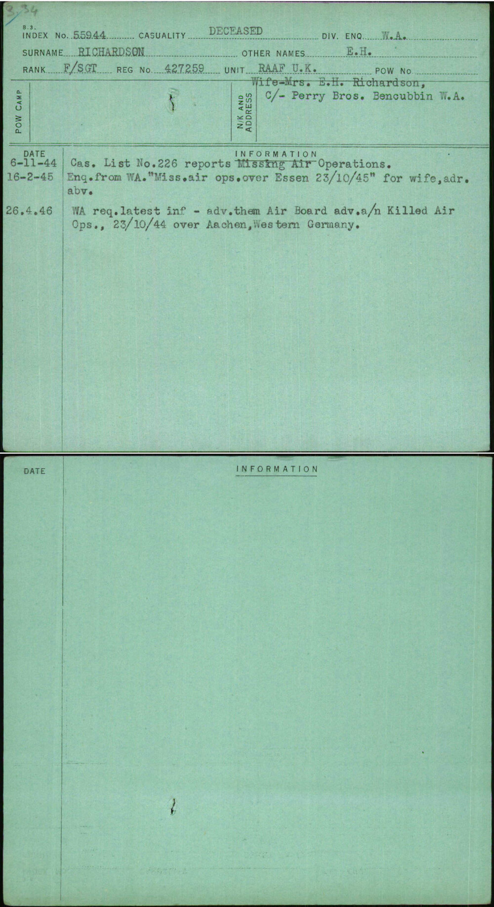 Richardson, E H, 427259