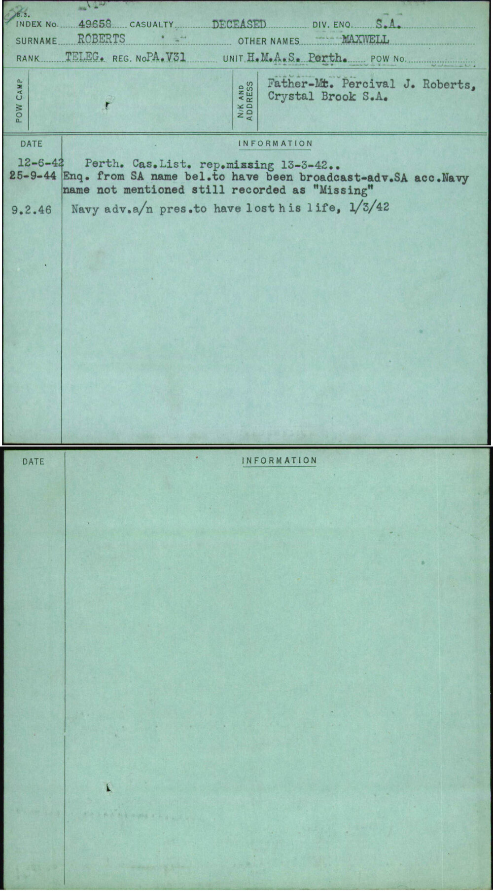 Roberts, Maxwell, Pav31