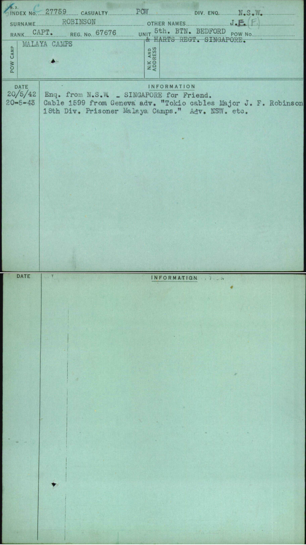 Robinson, J F (F), 67676