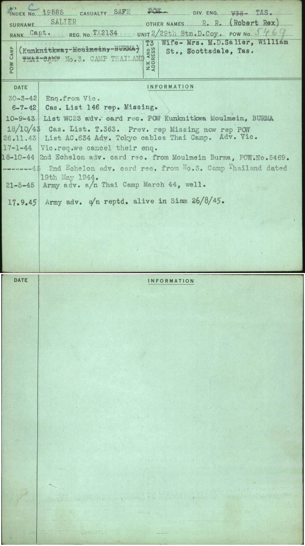 Salier, R R (Robert Rex), TX2134