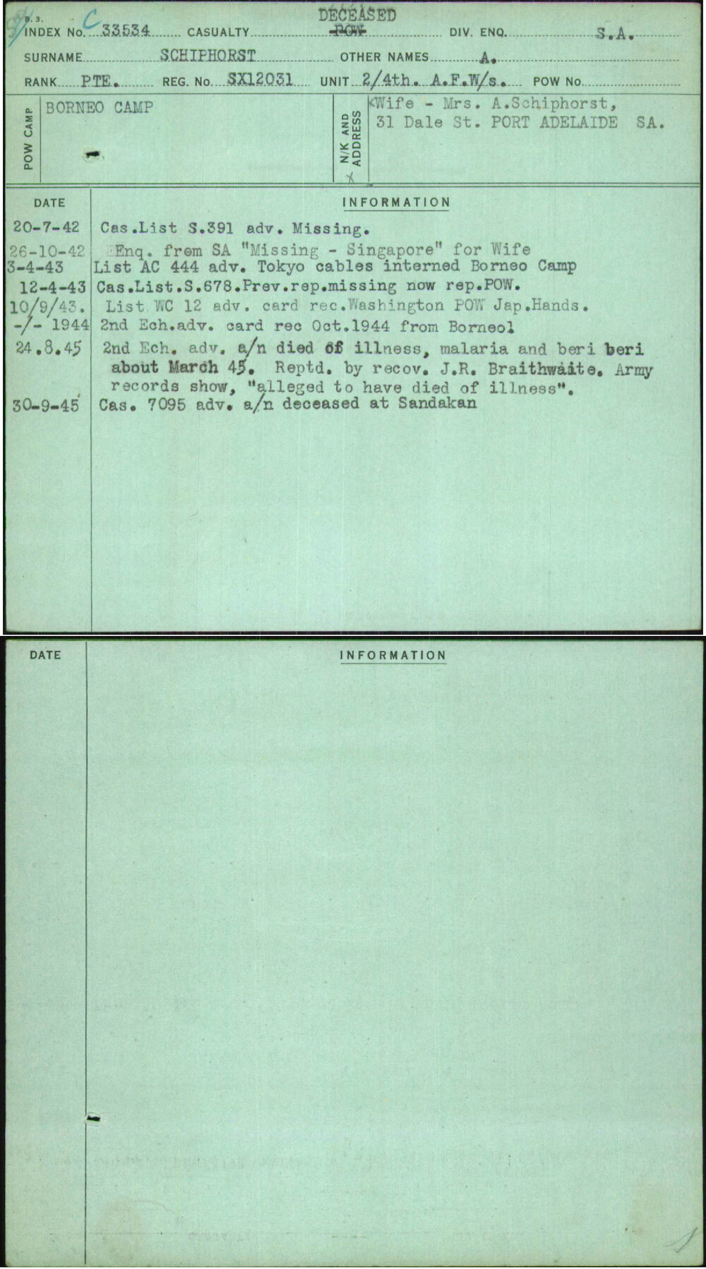 Schiphorst, A, SX12031