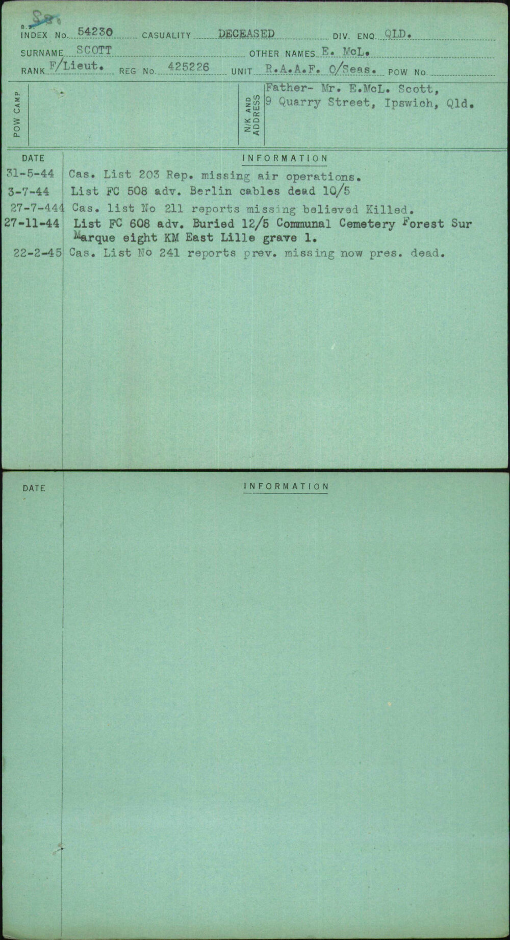 Scott, E Mcl, 425226