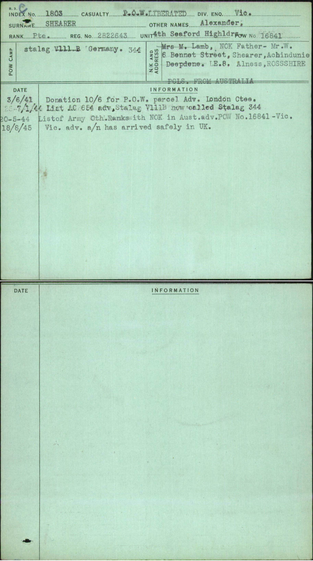 Shearer, Alexander, 2822643