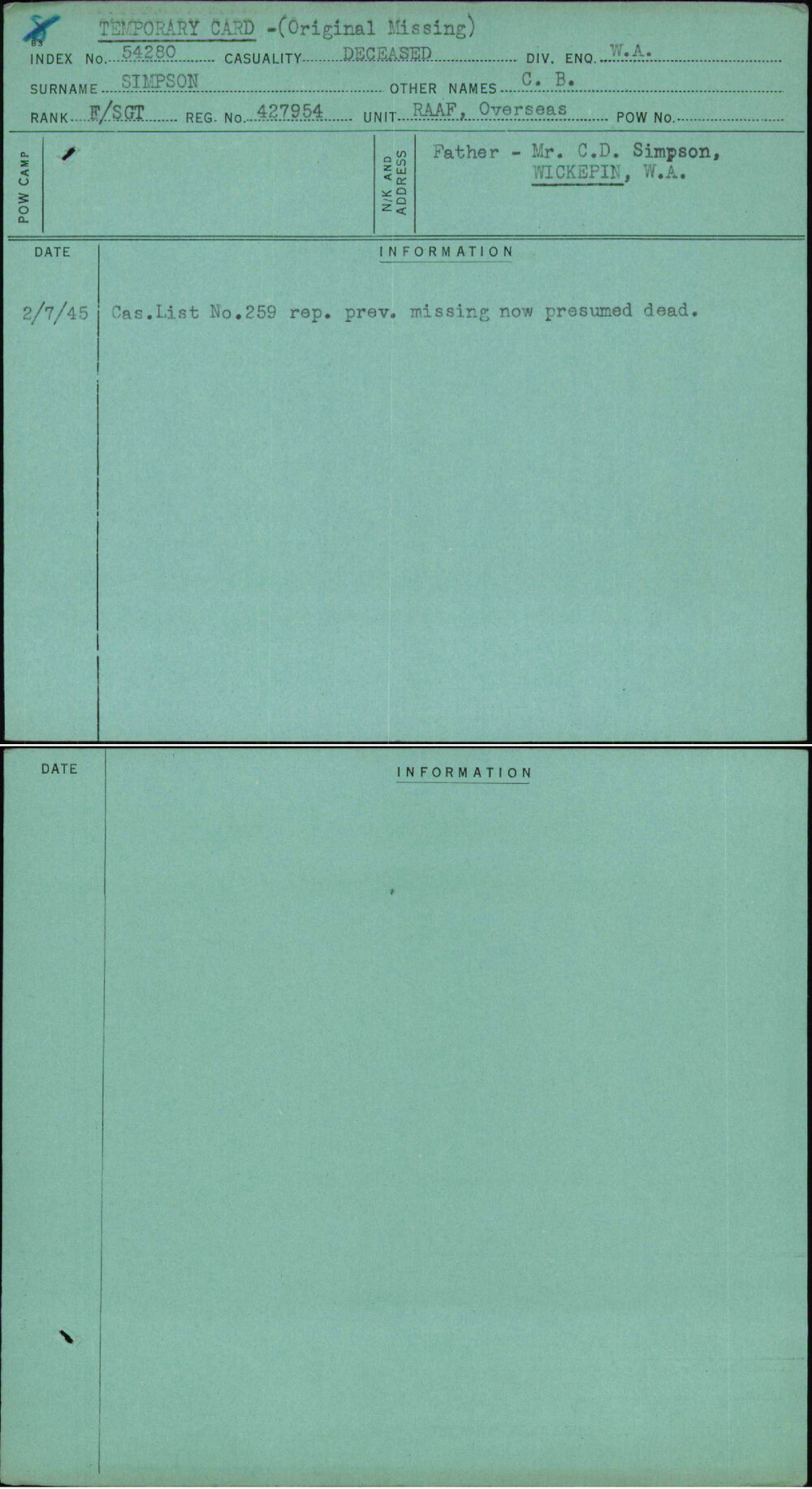 Simpson, C B, 427954