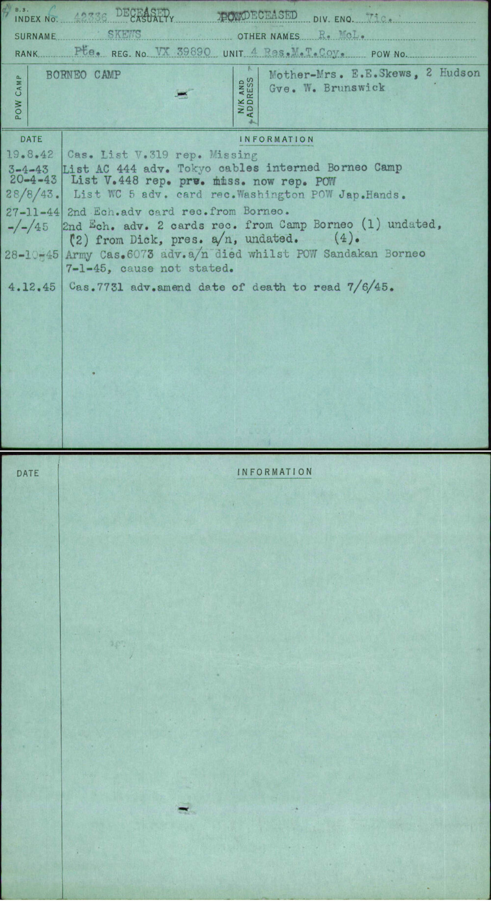 Skews, R Mcl, VX39890