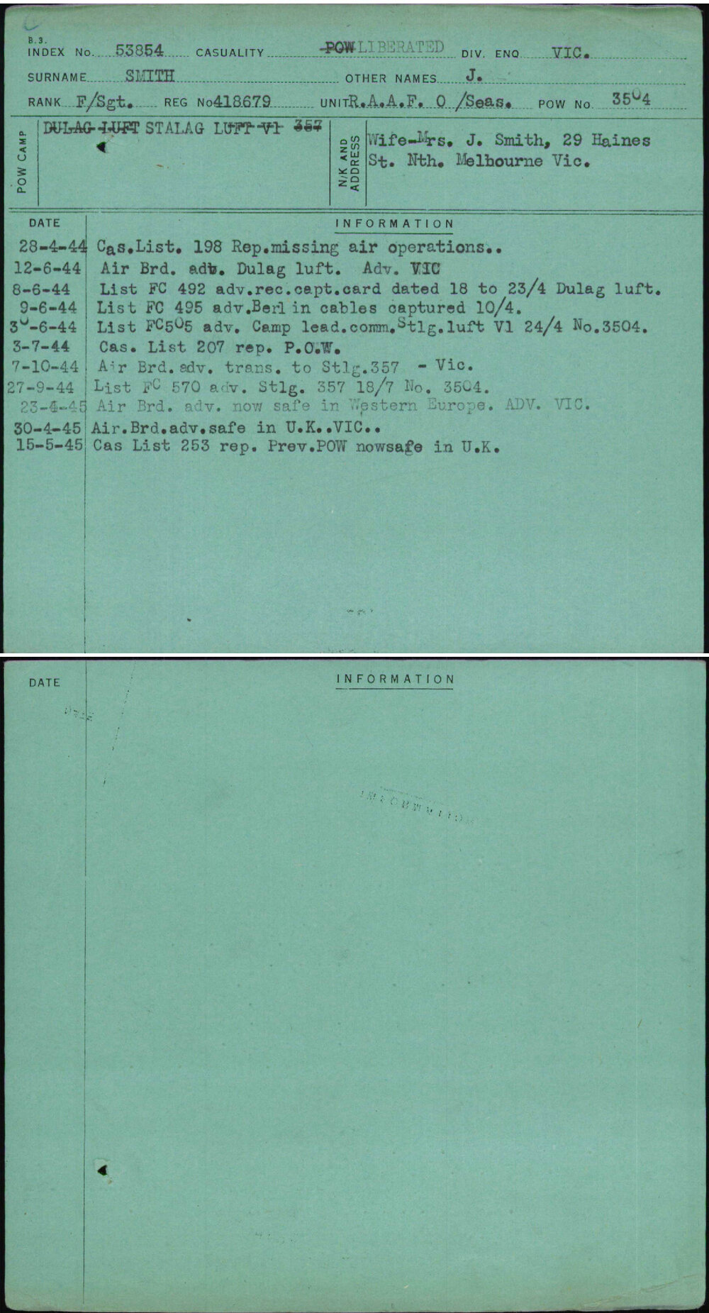 Smith, J, 418679