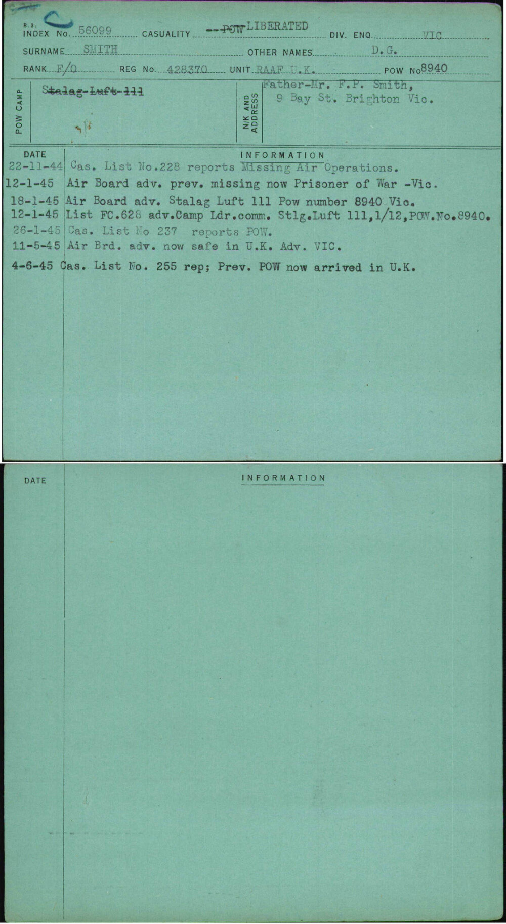 Smith, D G, 428370