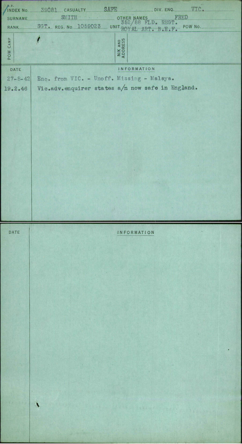 Smith, Fred, 1059023