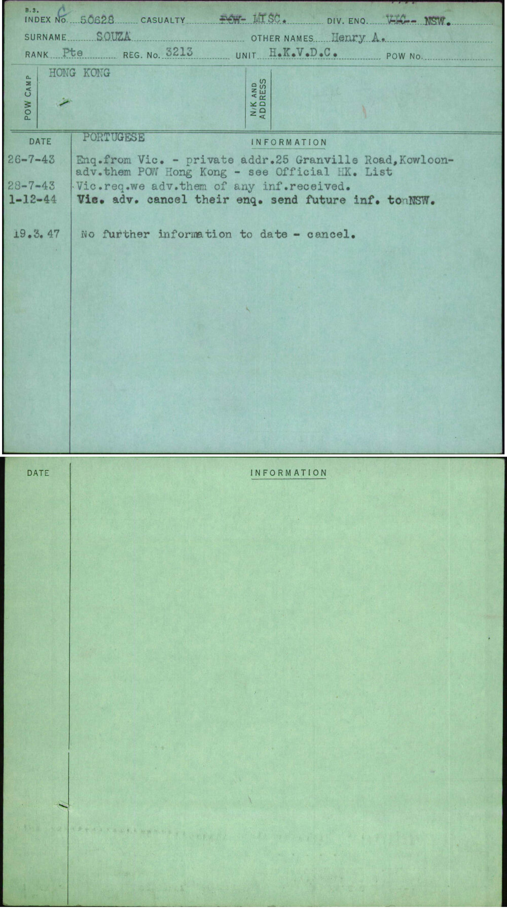 Souza, Henry A, 3213