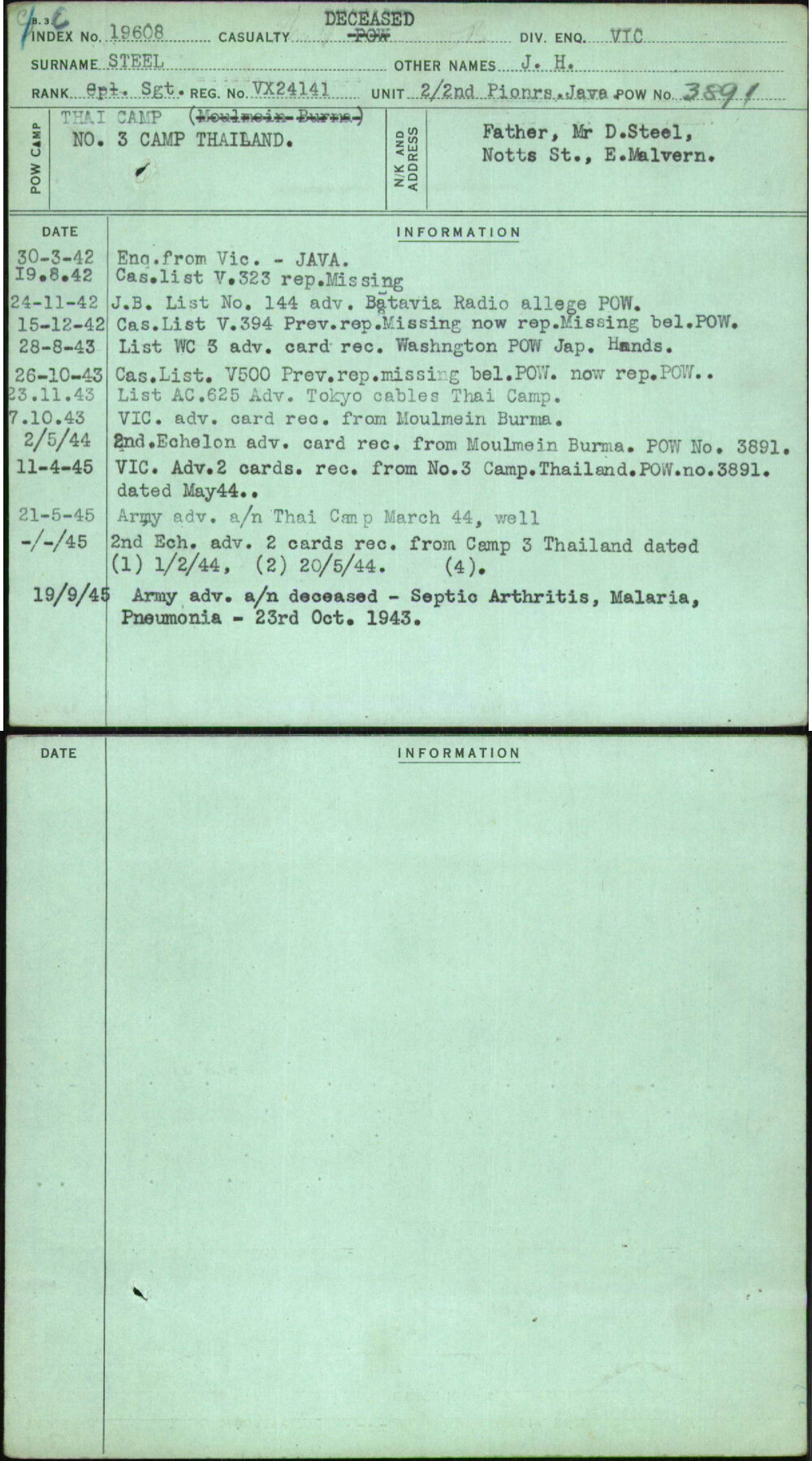 Steel, J H, VX24141