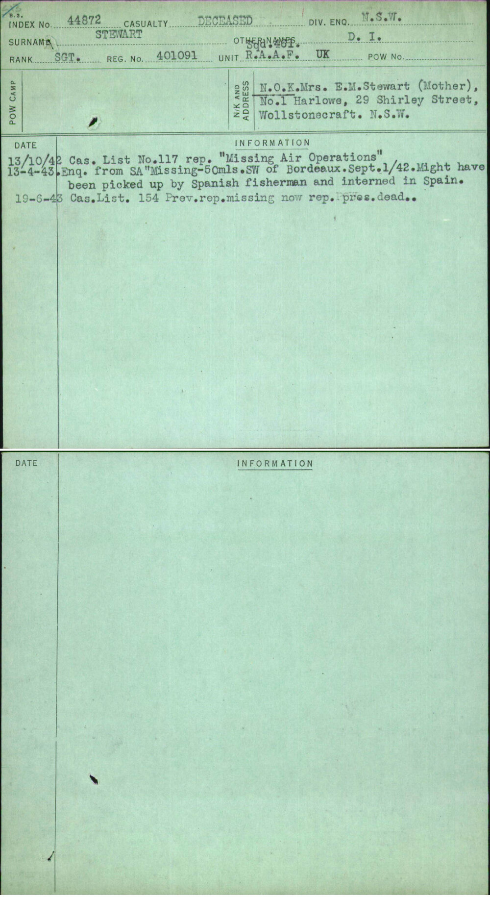 Stewart, D I, 401091