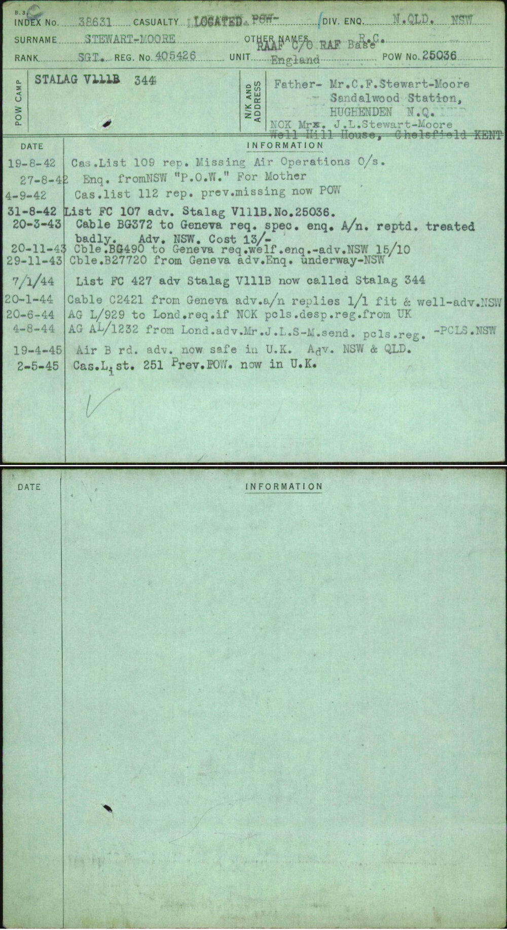 Stewart-Moore, R C, 405426