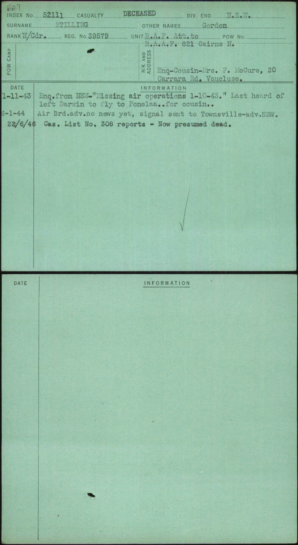 Stilling, Gordon, 39579