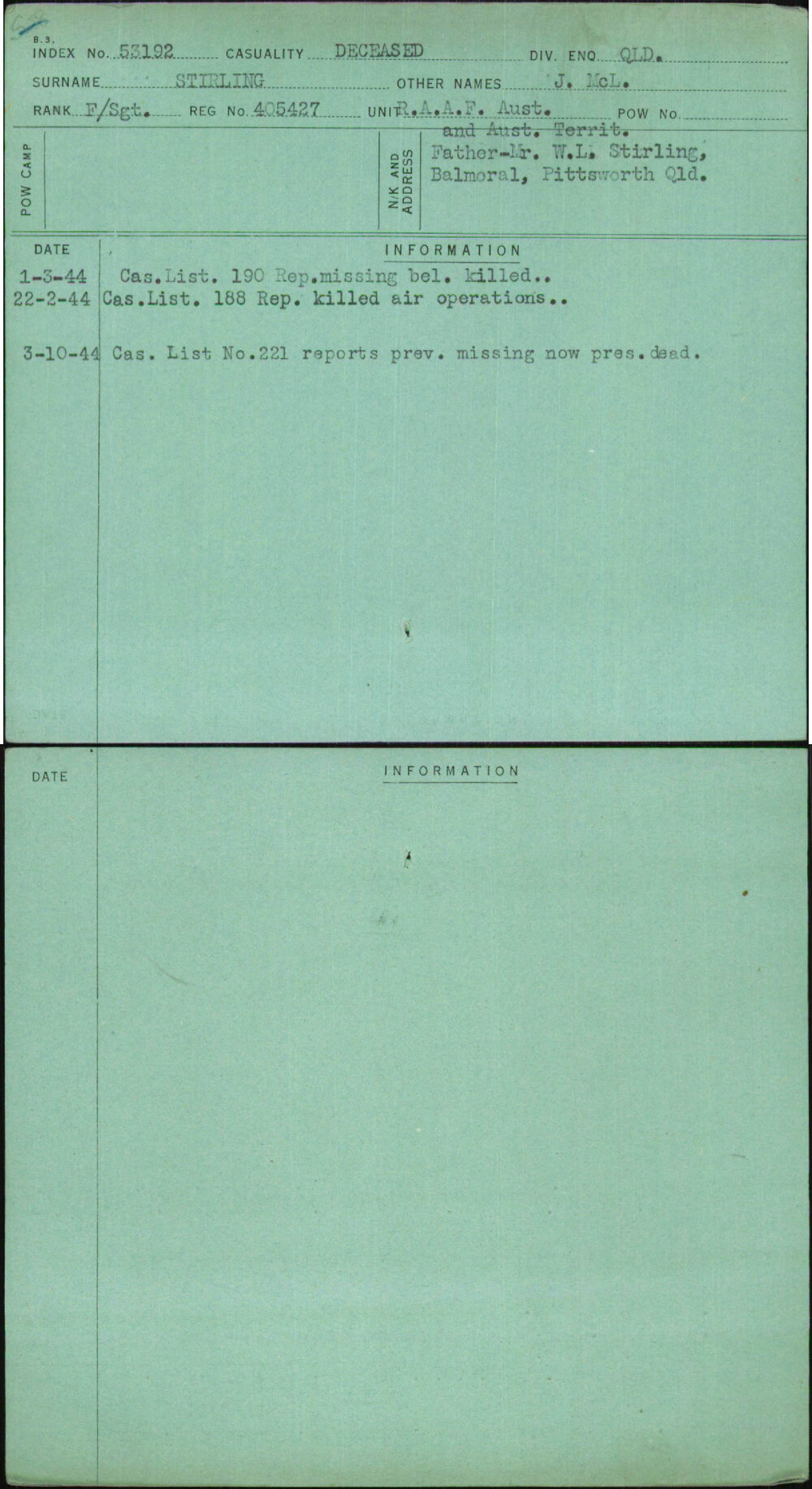 Stirling, J Mcl, 405427