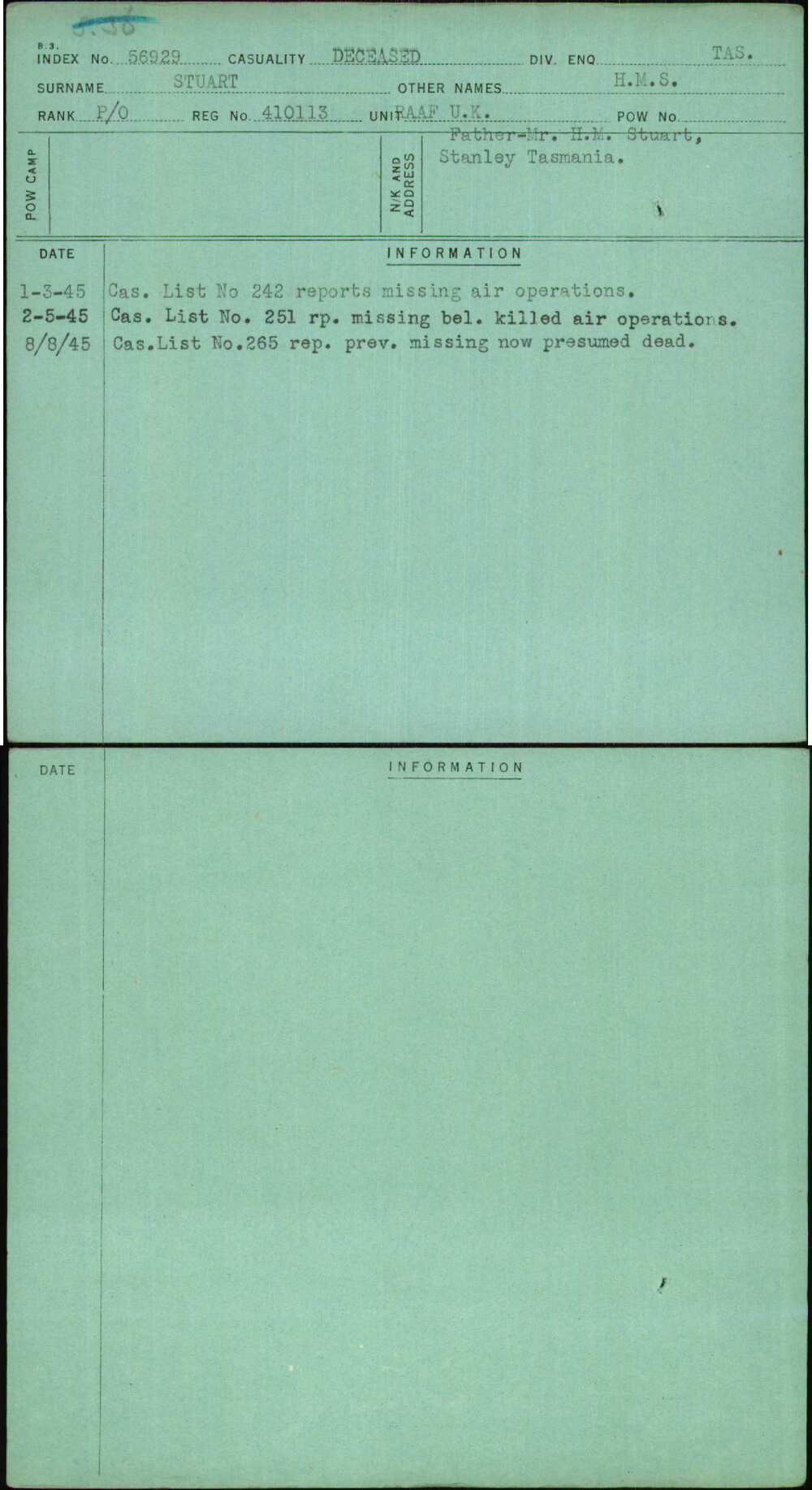 Stuart, H M S, 410113